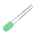 OSNG5134B-T; LED; 5mm; green; 68÷100mcd; 30°; 20mA; 1.8÷2.6V; Front: convex; OPTOSUPPLY