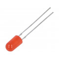 OSNR5134B-T; LED; 5mm; red; 100÷150mcd; 30°; 20mA; 1.8÷2.6V; Front: convex; OPTOSUPPLY