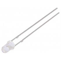 OSO5JA3131A; LED; 3mm; orange; 1560÷2500mcd; 30°; Front: convex; without stopper; OPTOSUPPLY