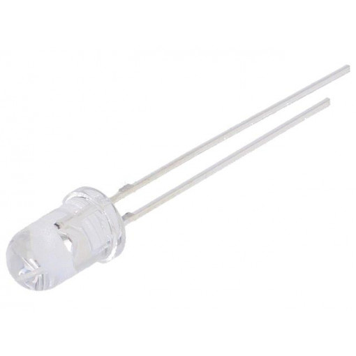 OSO5JA5A31A-12V; LED; 5mm; orange; 1120÷1560mcd; 30°; 10÷15mA; 12V; Front: convex; OPTOSUPPLY