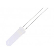 OSO5JA6EE2A; LED; 5mm; orange; 45÷68mcd; 140°; 20mA; 1.8÷2.6V; Front: convex; OPTOSUPPLY