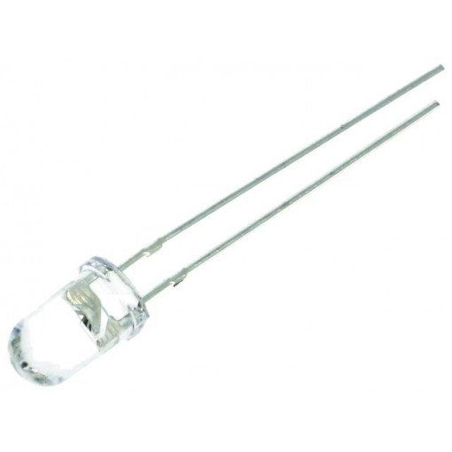 OSO5PA5111A; LED; 5mm; orange; 25000÷30000mcd; 15°; 50mA; 1.8÷2.6V; Front: convex; OPTOSUPPLY