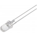 OSO5PA5111P; LED; 5mm; orange; 50000÷60000mcd; 15°; 50mA; 2÷2.8V; Front: convex; OPTOSUPPLY