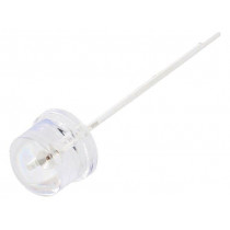 OSO5PA87A1A; LED; 8mm; orange; 2180÷3000mcd; 100°; Front: convex; Pitch: 2.54mm; OPTOSUPPLY