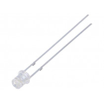 OSOOJ234E1A; LED; 3mm; bipolar; orange; 220÷330mcd; 140°; Front: flat; OPTOSUPPLY