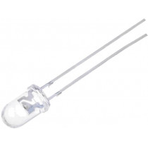 OSPG5131A-RS; LED; 5mm; green; 7000÷10000mcd; 30°; 20mA; 2.8÷4V; Front: convex; OPTOSUPPLY