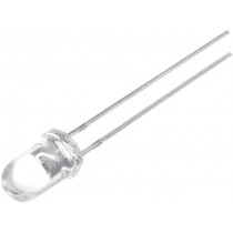 OSPG5131A-ST; LED; 5mm; green; 8000÷12000mcd; 30°; 20mA; 2.8÷4V; Front: convex; OPTOSUPPLY