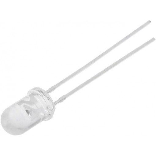 OSPG5131A-TU; LED; 5mm; green; 10000÷12000mcd; 30°; 20mA; 2.8÷4V; Front: convex; OPTOSUPPLY