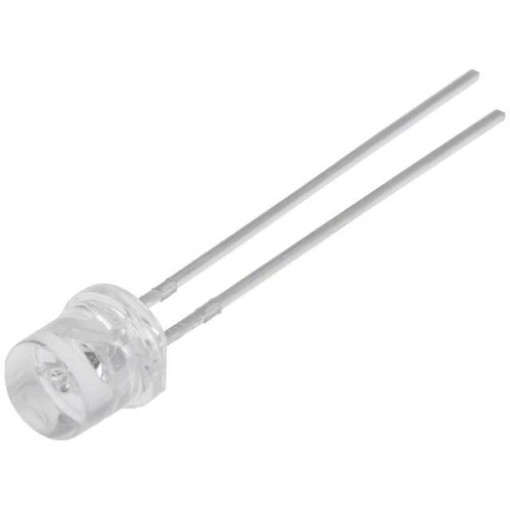 OSPG53E1A-KL; LED; 5mm; green; 750÷1120mcd; 140°; 20mA; 2.8÷4V; Front: flat; OPTOSUPPLY