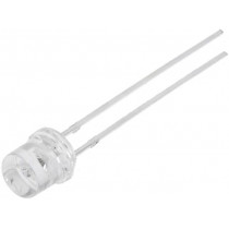 OSPG53E1A-NO; LED; 5mm; green; 2180÷3000mcd; 140°; 20mA; 2.8÷4V; Front: flat; OPTOSUPPLY