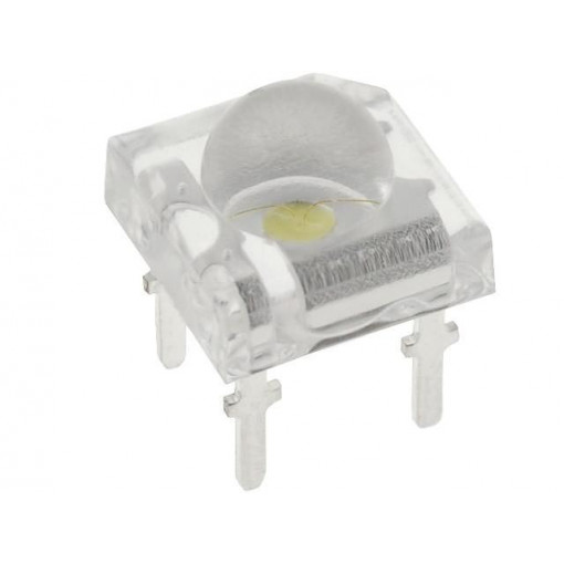 OSPW71B1P; LED Super Flux; 7.62x7.62mm; white cold; 4200÷5000mcd; 120°; 30mA; OPTOSUPPLY