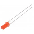 OSR5JA3NE4A; LED; 3mm; red; 68÷100mcd; 140°; Front: flat; without stopper; OPTOSUPPLY