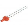 OSR5JA7K94B; LED; 2mm; red; 100÷150mcd; 90°; Front: flat; 1.8÷2.6V; Pitch: 2.54mm; OPTOSUPPLY