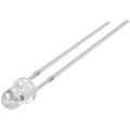 OSR5MS3131A; LED; 3mm; red; 4200÷5000mcd; 30°; 3÷4.5V; 20mA; Variant: blinking; OPTOSUPPLY