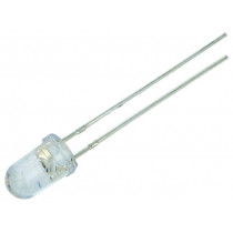 OSR5PA5111A; LED; 5mm; red; 14400÷18000mcd; 15°; 50mA; 1.8÷2.6V; Front: convex; OPTOSUPPLY