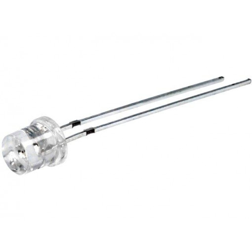 OSR5PA57E1A; LED; 5mm; red; 750÷1000mcd; 140°; 20mA; 1.8÷2.6V; Front: flat; OPTOSUPPLY