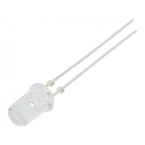 OSR5PA5C31C; LED; 5mm; red; 4200÷6000mcd; 30°; 20mA; 1.8÷2.6V; Front: convex; OPTOSUPPLY