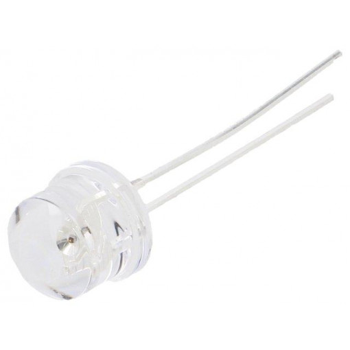 OSR5PA87A1A; LED; 8mm; red; 1560÷2180mcd; 100°; Front: convex; Pitch: 2.54mm; OPTOSUPPLY