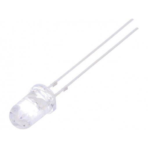 OSR5RU5111A; LED; 5mm; red; 7000÷9000mcd; 15°; 20mA; 1.8÷2.6V; Front: convex; OPTOSUPPLY