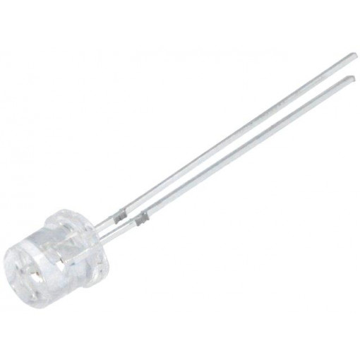 OSR5RU57E1A; LED; 5mm; red; 330÷450mcd; 140°; 20mA; 1.8÷2.6V; Front: flat; OPTOSUPPLY