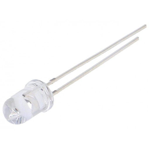 OSR5RU5A31A-12V; LED; 5mm; red; 1120÷1560mcd; 30°; 10÷15mA; 12V; Front: convex; OPTOSUPPLY