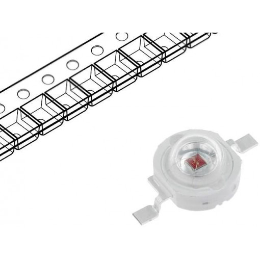 OSR9XAE3E1E; IR transmitter; 730nm; P opt: 240mW; 120°; P: 2.1W; OPTOSUPPLY
