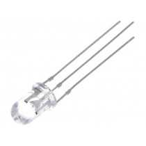 OSRBMC5B31A-12V; LED; 5mm; bicolour; red/blue; 2180÷3000mcd; 1120÷1560mcd; 30°; OPTOSUPPLY