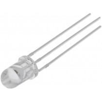 OSRBMC5B31A; LED; 5mm; bicolour; red/blue; 8500mcd; 4000mcd; 30°; 20mA; cathode; OPTOSUPPLY
