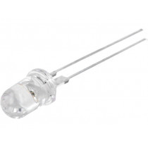 OSRBMS5A31A; LED; 5mm; red/blue; 30°; 3÷4.5V; 20mA; Variant: bicolour,blinking; OPTOSUPPLY