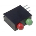 OSRGLX3E34X-3F2B; LED; bicolour,in housing; red/yellow-green; 3mm; No.of diodes: 2; OPTOSUPPLY OSRGLX3E34X-3F2B; LED; bicolour,in housing; red/yellow-green; 3mm; No.of diodes: 2; OPTOSUPPLY