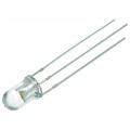OSRMPA5B31A; LED; 5mm; bicolour; red/warm white; 3000÷4200mcd; 3000÷4200mcd; OPTOSUPPLY