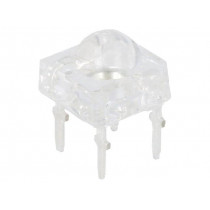 OSRWM4Z2C1D; LED Super Flux; 7.62x7.62mm; bicolour; red/white; 1560÷2300mcd; OPTOSUPPLY