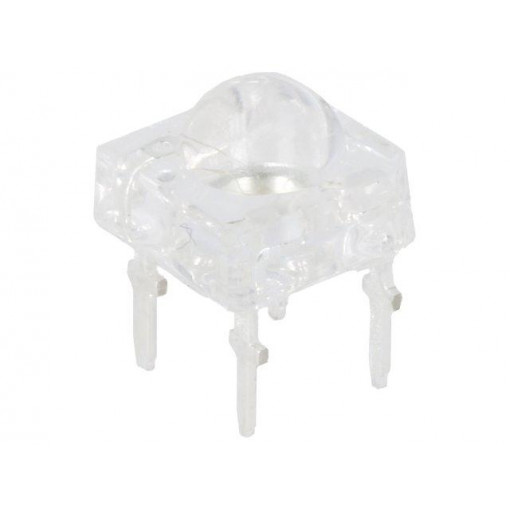 OSRWM4Z2C1D; LED Super Flux; 7.62x7.62mm; bicolour; red/white; 1560÷2300mcd; OPTOSUPPLY