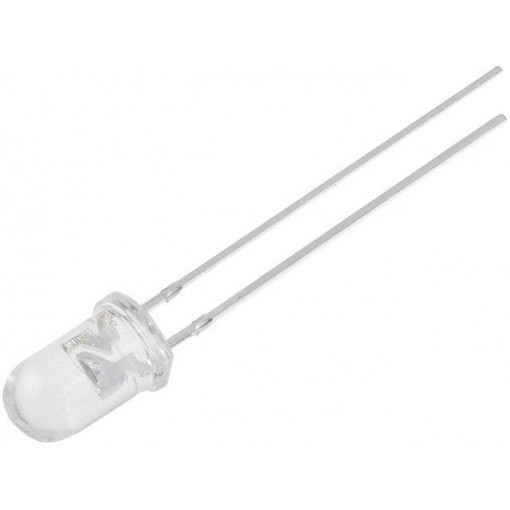 OSSV5111A; LED; 5mm; violet; 200mcd; 15°; 20mA; 2.8÷3.9V; Front: convex; OPTOSUPPLY