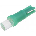 OST05WG01GD-G5DUT5E1B; LED lamp; green; T5; Urated: 12VDC; 3.5lm; No.of diodes: 1; 0.24W; OPTOSUPPLY OST05WG01GD-G5DUT5E1B; LED lamp; green; T5; Urated: 12VDC; 3.5lm; No.of diodes: 1; 0.24W; OPTOSUPPLY
