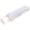 OST05WG01GD-W5YKT5E1B; LED lamp; cool white; T5; Urated: 12VDC; 3lm; No.of diodes: 1; 0.24W; OPTOSUPPLY OST05WG01GD-W5YKT5E1B; LED lamp; cool white; T5; Urated: 12VDC; 3lm; No.of diodes: 1; 0.24W; OPTOSUPPLY