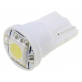 OST10AB01GD-W443S4C1A; LED lamp; neutral white; W2,1x9,5d; Urated: 12VDC; 22lm; 0.24W; OPTOSUPPLY OST10AB01GD-W443S4C1A; LED lamp; neutral white; W2,1x9,5d; Urated: 12VDC; 22lm; 0.24W; OPTOSUPPLY