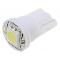 OST10AB01GD-W443S4C1A; LED lamp; neutral white; W2,1x9,5d; Urated: 12VDC; 22lm; 0.24W; OPTOSUPPLY