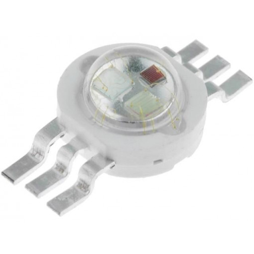 OSTCXBEAC1E; Power LED; tricolour; RGB; 120°; 350mA; P: 3W; 40÷50lm; 50÷70lm; OPTOSUPPLY