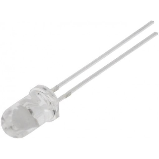 OSUB5131A-PQ; LED; 5mm; blue; 4200÷7000mcd; 30°; 20mA; 2.8÷4V; Front: convex; OPTOSUPPLY