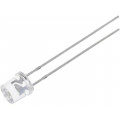 OSUB53E1A-IJ; LED; 5mm; blue; 330÷750mcd; 140°; 20mA; 2.8÷4V; Front: flat; OPTOSUPPLY