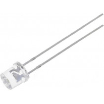 OSUB53E1A-IJ; LED; 5mm; blue; 330÷750mcd; 140°; 20mA; 2.8÷4V; Front: flat; OPTOSUPPLY