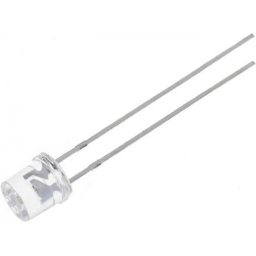 OSUB53E1A-IJ; LED; 5mm; blue; 330÷750mcd; 140°; 20mA; 2.8÷4V; Front: flat; OPTOSUPPLY