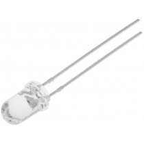 OSV6YL5111A; LED; 5mm; violet; 15°; 20mA; 3÷3.8V; Front: convex; OPTOSUPPLY