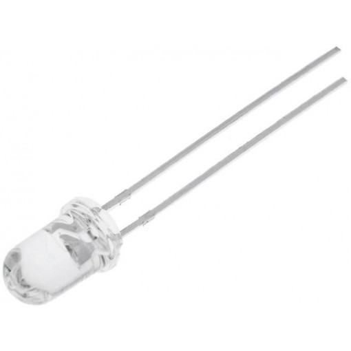 OSV6YL5111A; LED; 5mm; violet; 15°; 20mA; 3÷3.8V; Front: convex; OPTOSUPPLY