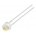 OSW4G456F1A; LED; 4.8mm; white cold; 28÷30lm; 150°; Front: convex; 11.6÷13.6V; OPTOSUPPLY
