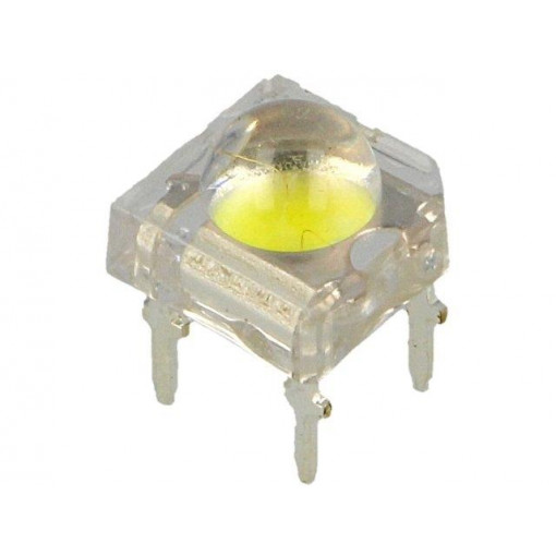 OSW4G4Z2C1P; LED Super Flux; 7.62x7.62mm; white cold; 28÷30lm; 120°; 20mA; OPTOSUPPLY