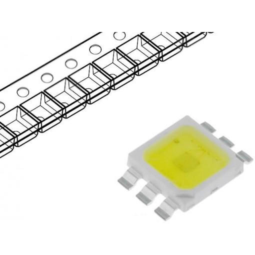 OSW4XAT3C1E; Power LED; white cold; 120°; 700mA; Pmax: 2.4W; P: 3W; 180÷200lm; OPTOSUPPLY