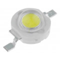 OSW4XME1E1E; Power LED; white cold; 140°; 350mA; P: 1W; 100lm; 3÷4V; Xeon Power; OPTOSUPPLY OSW4XME1E1E; Power LED; white cold; 140°; 350mA; P: 1W; 100lm; 3÷4V; Xeon Power; OPTOSUPPLY