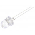 OSW54L8131P; LED; 8mm; white cold; 35000÷40000mcd; 30°; Front: convex; OPTOSUPPLY